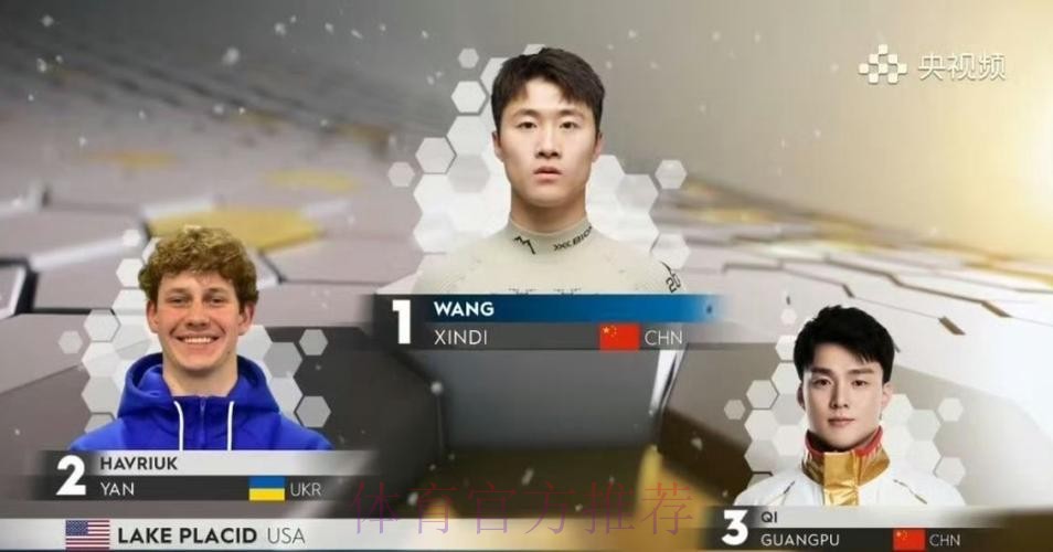 王心迪夺得世界杯普莱西德湖站冠军